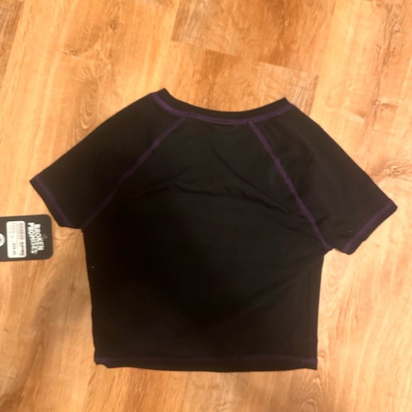 Black Graphic Kids T-Shirt - Picture 3 of 4